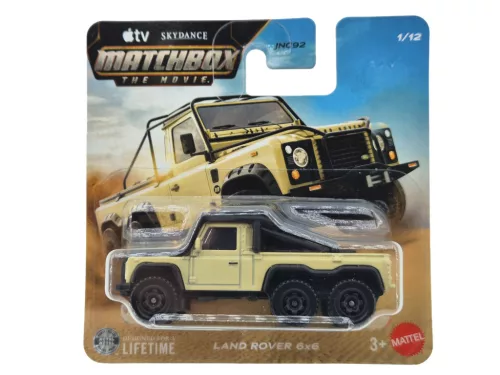 Land Rover 6x6 - Matchbox the movie 1/12 - Matchbox - 1:64