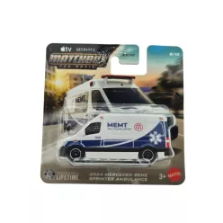   Mercedes-Benz Sprinter Ambulance (2024) - sanitné auto - Matchbox the movie 8/12 - Matchbox - 1:64