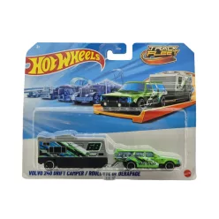   Hot Wheels Track Fleet - Volvo 240 Drift Camper - Hot Wheels - 1:64