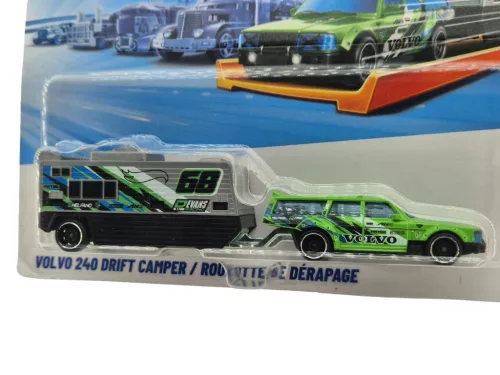 Hot Wheels Track Fleet - Volvo 240 Drift Camper - Hot Wheels - 1:64