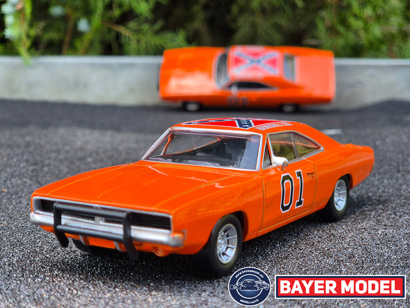 Ikonický Dodge Charger 1969 – General Lee v plnej paráde.