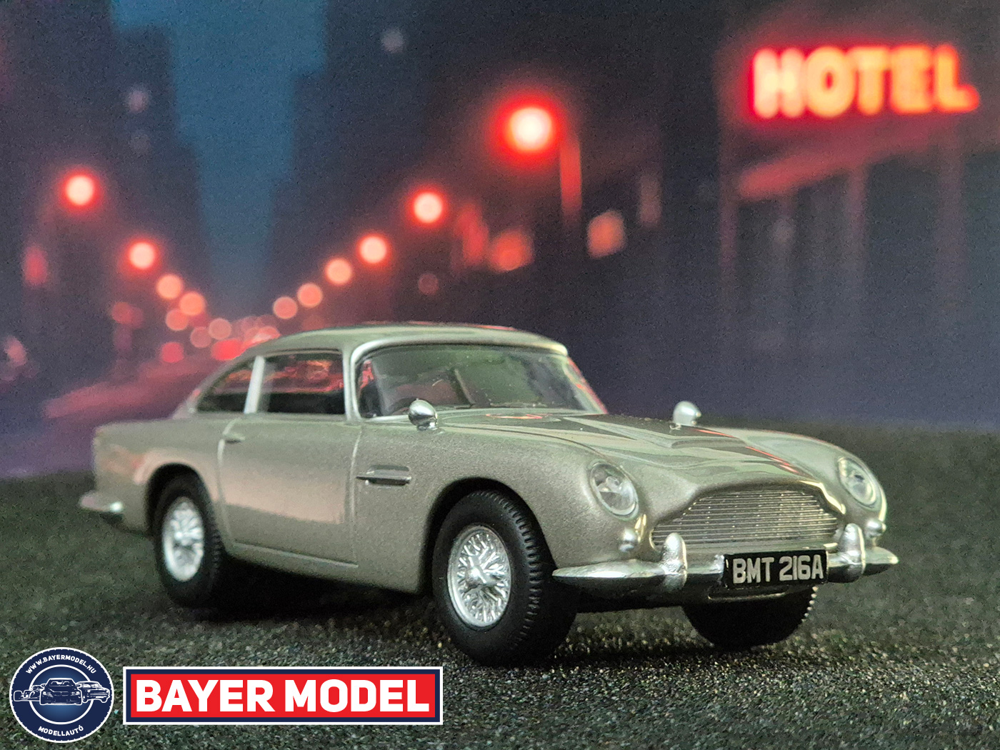 James Bond Aston Martin DB5 model auta Norev 1:43