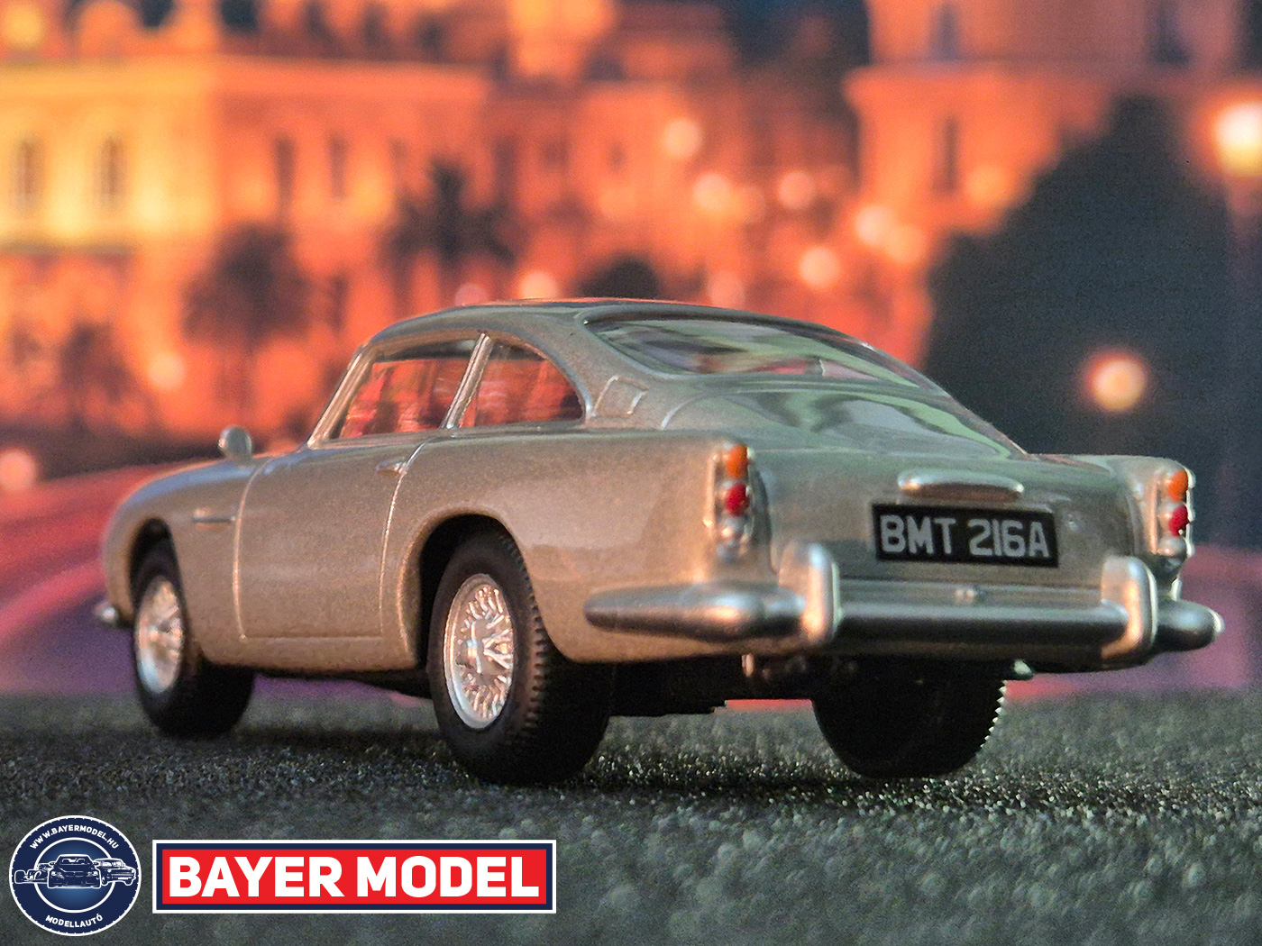 Aston Martin DB5 James Bond – detaily modelu auta